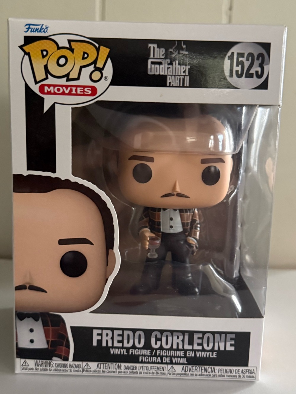 Funko Pop! Movies Fredo Corleone Vinyl Figure - Black, White, Brown